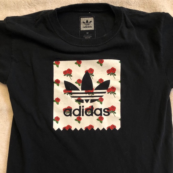 adidas tshirt black